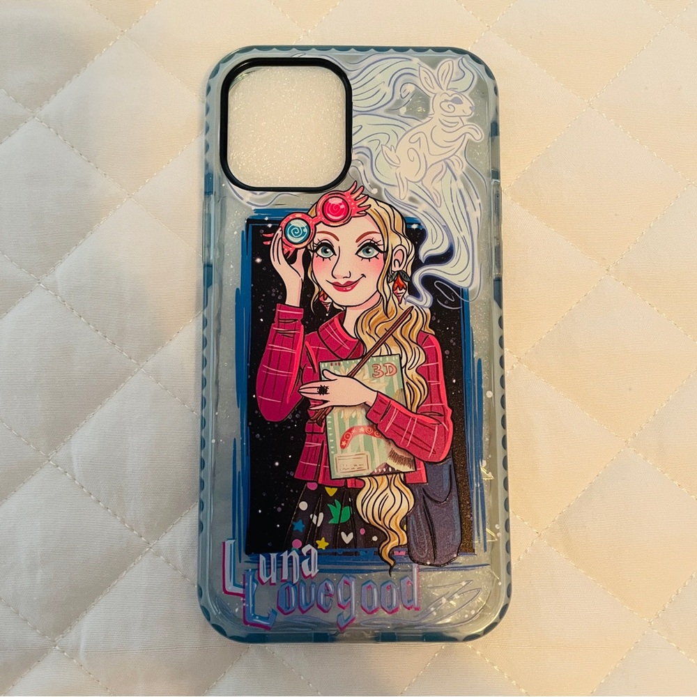 Get It Creations iPhone 12 Harry Potter Luna Lovegood Ravenclaw Blue Phone Case